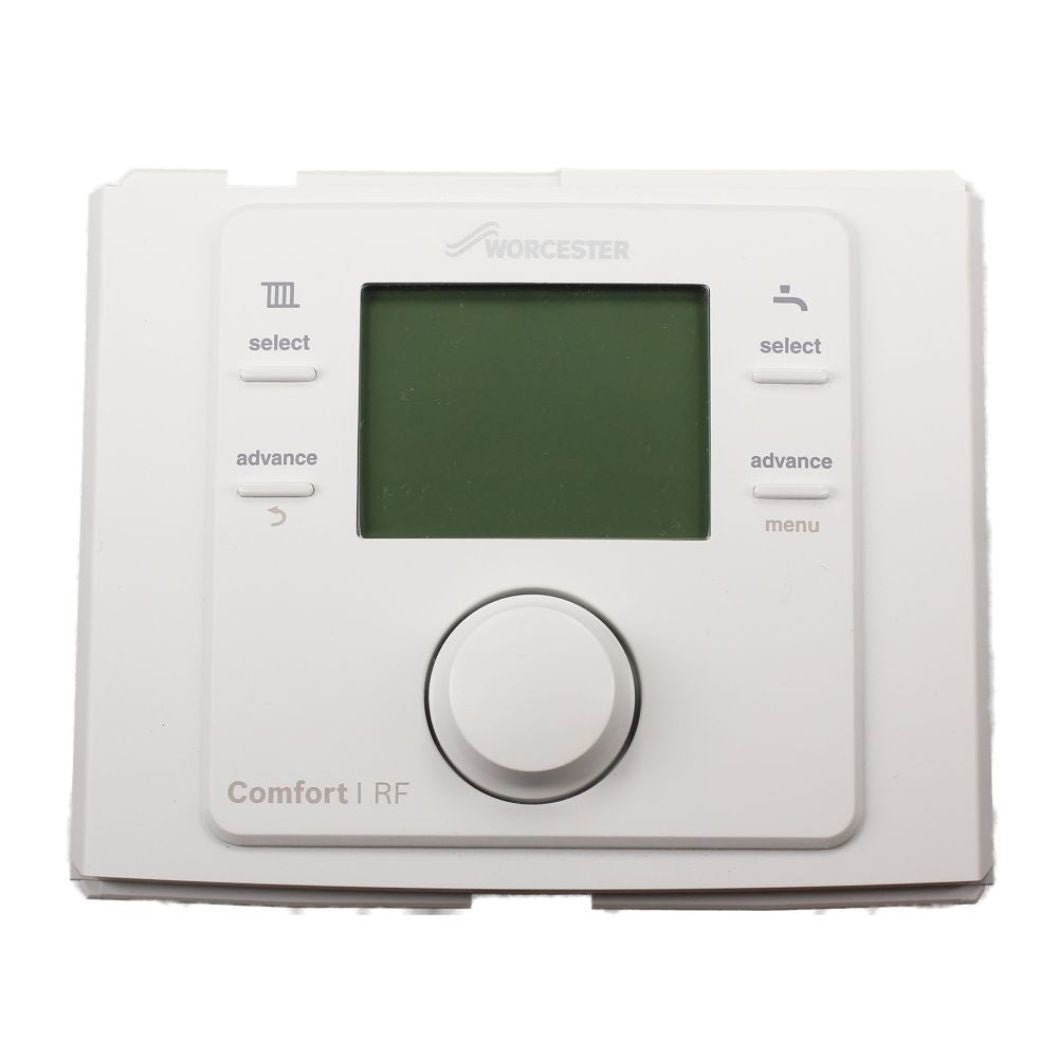 Worcester Comfort 1 RF Wireless Room Stat & Plug-in Twin Channel Programmer - JJ Building Materials