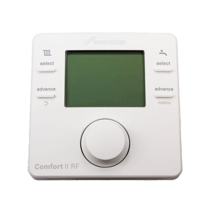 Worcester Comfort 2 RF Wireless Programmable Room Stat & Plug - in Receiver - JJ Building Materials