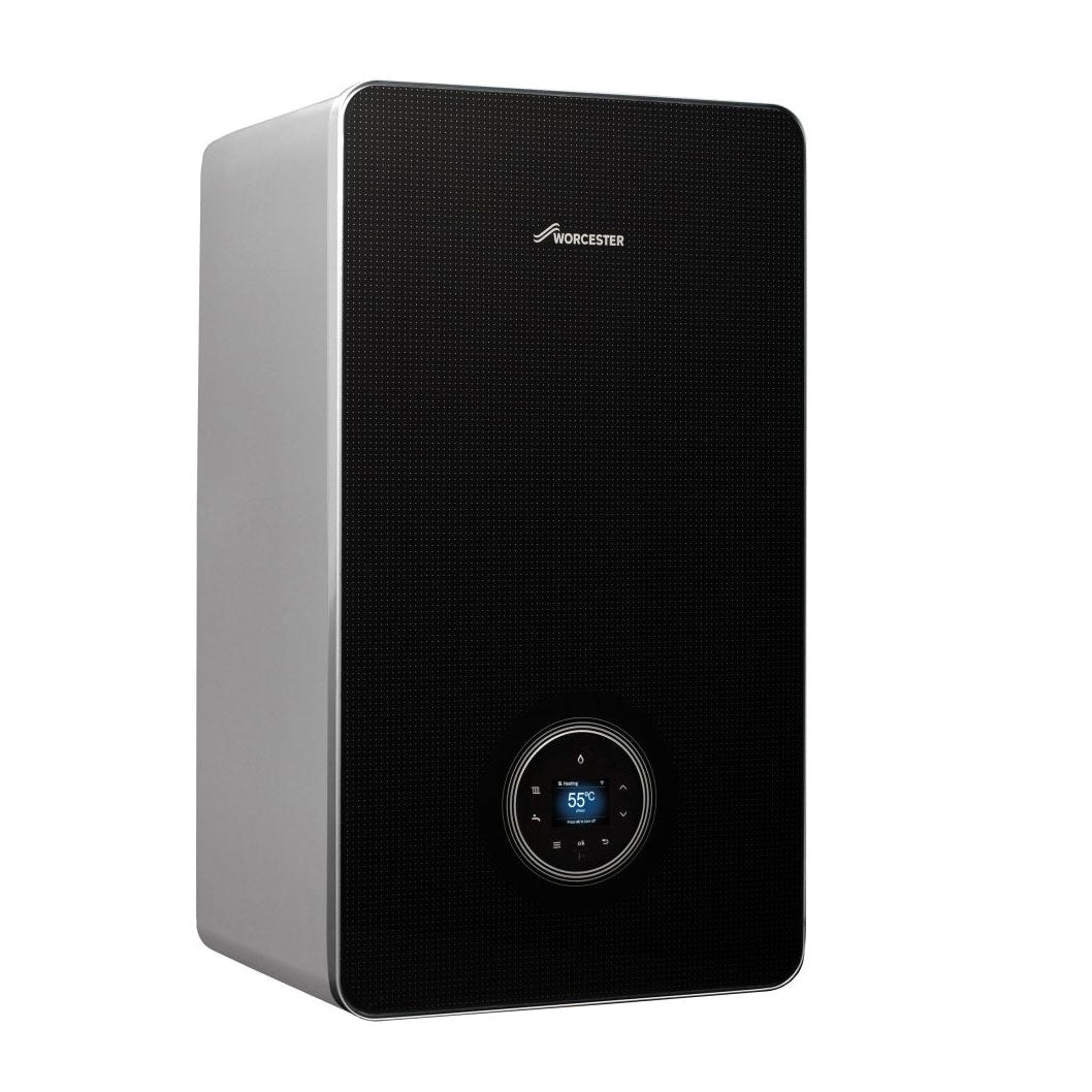 Worcester Greenstar 8000+ Style 36KW Black Combi Boiler - JJ Building Materials