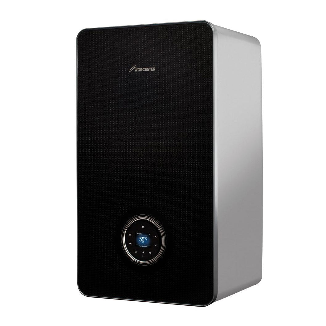 Worcester Greenstar 8000+ Style 36KW Black Combi Boiler - JJ Building Materials