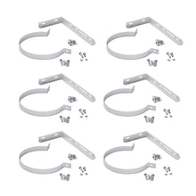 Worcester Pack Of 6 White 100mm Flue Support Brackets - JJ Building Materials