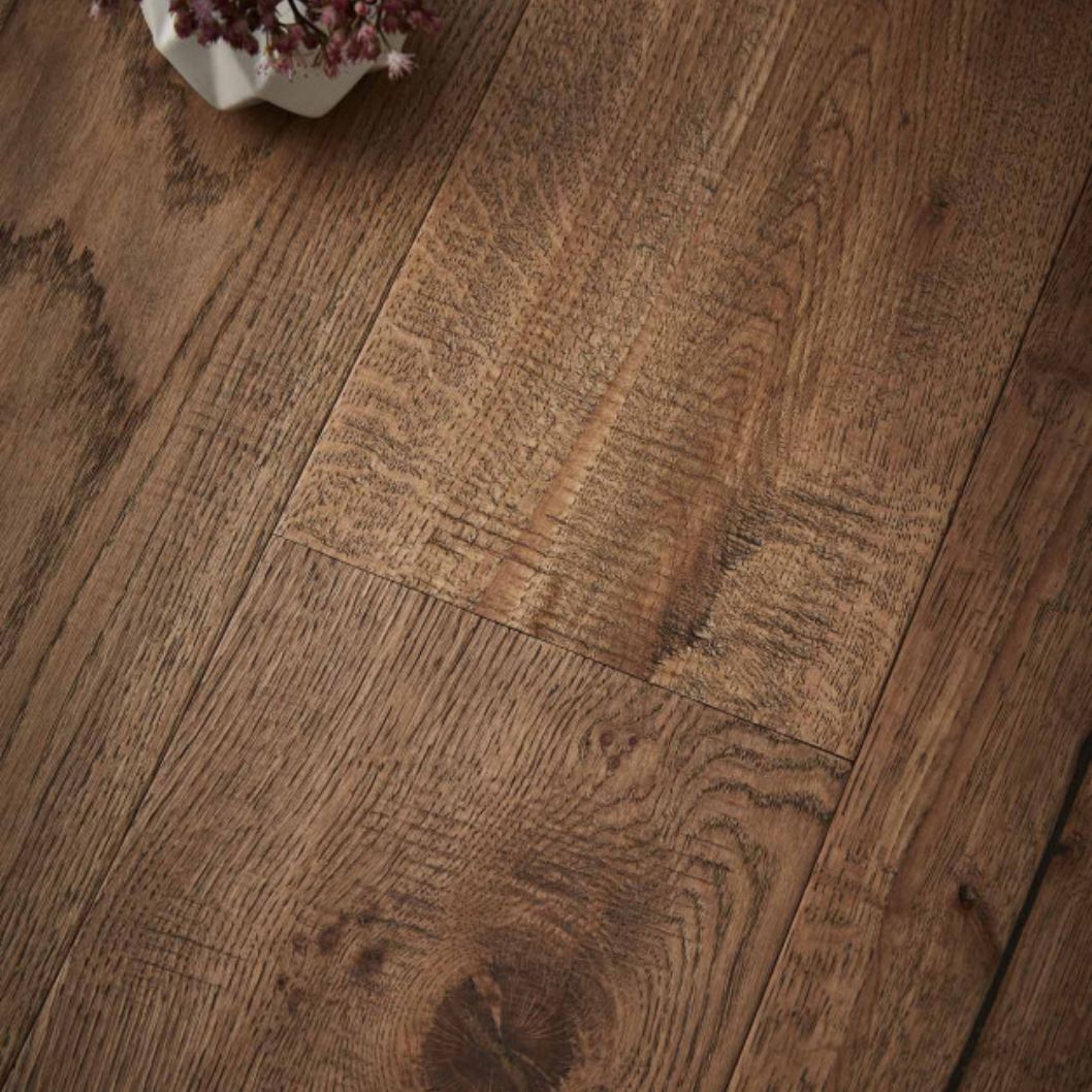Wyndham Oak Hand finished Natural Oil Engineered Wood Flooring - 2.17m2 Pack Size | Contemporary Range - JJ Building Materials