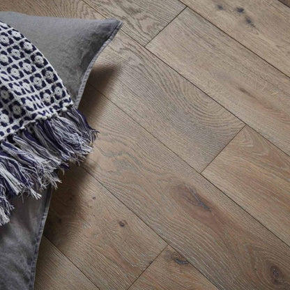 Wyvis Smoked Oak Brushed Hardwax Oil Engineered Wood Flooring - 1.98m2 Pack Size | Classic Range - JJ Building Materials