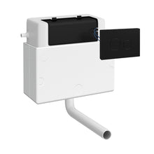 Hudson Reed Concealed Cisterns And Frames Pneumatic Dual Flush Universal Access Concealed Cistern Contemp Matt Black Plastic 305x364x164mm